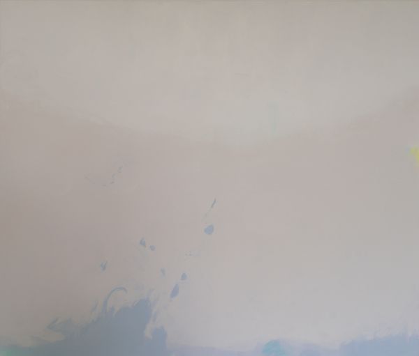 eva mikulášová under water 2008 acryl on canvas 155x180cm